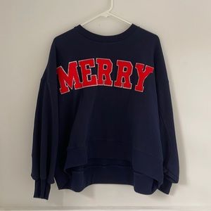 Judith March feeling merry pullover